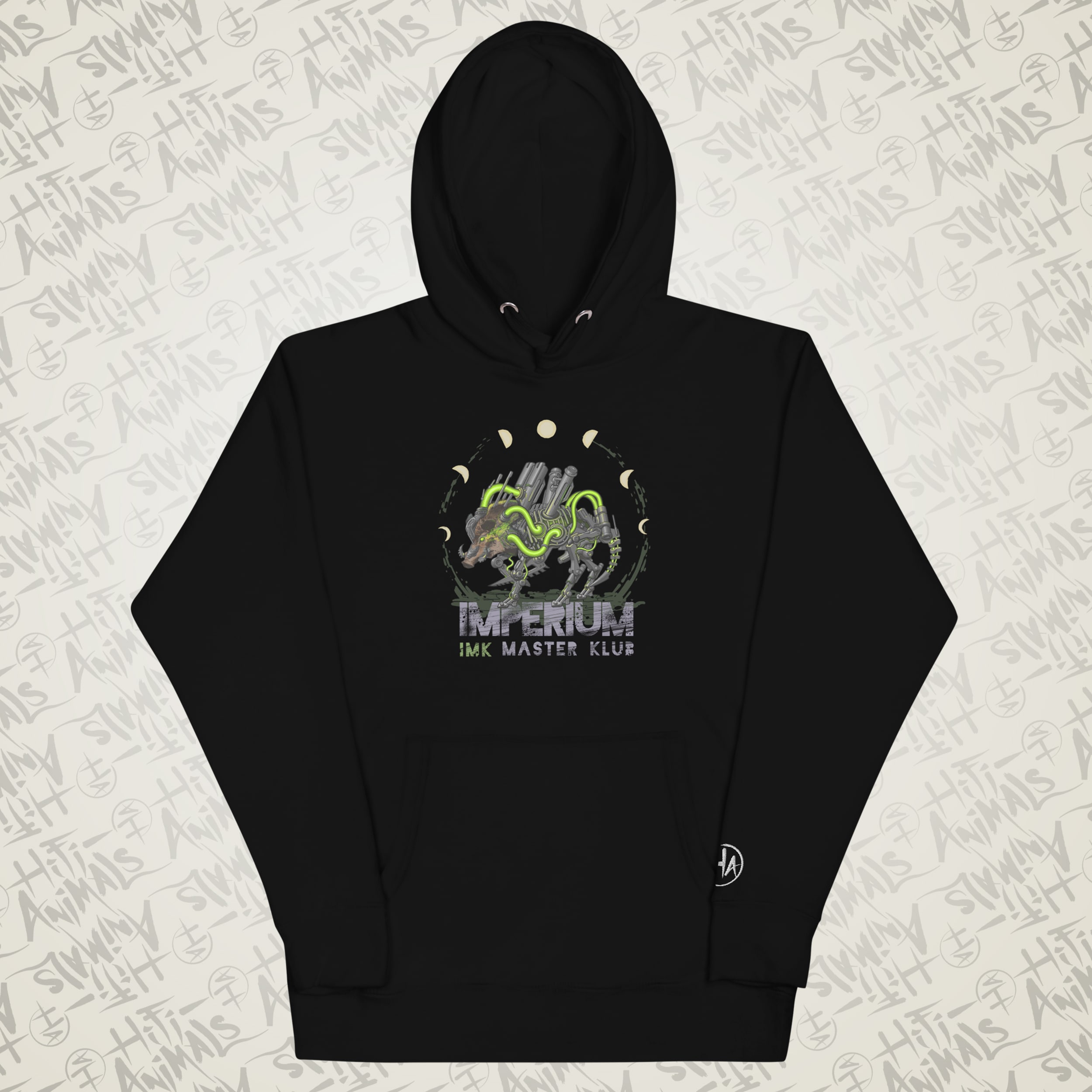 sweat à capuche unisexe : imk