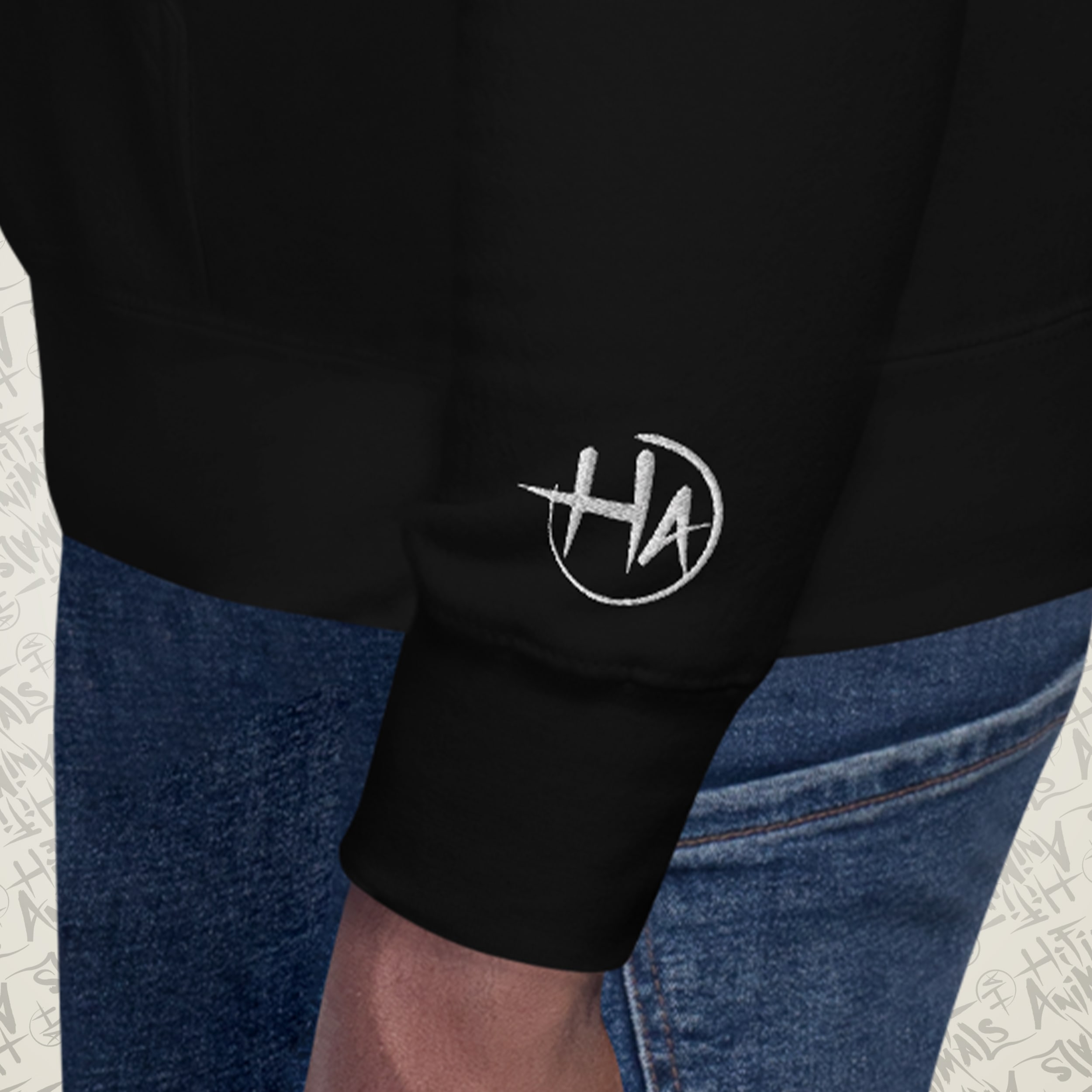 sweat à capuche unisexe : imk