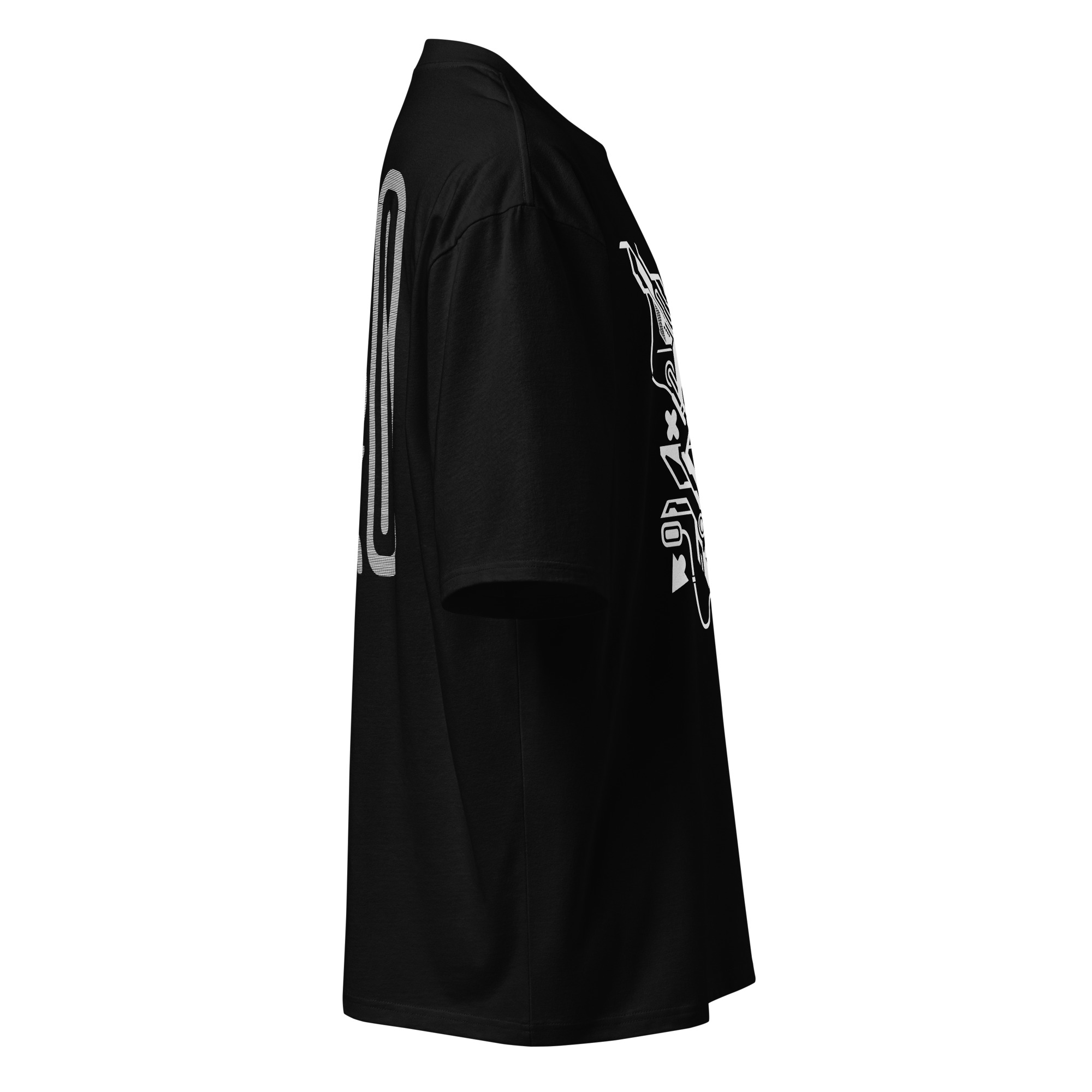 t shirt oversize : buck it !