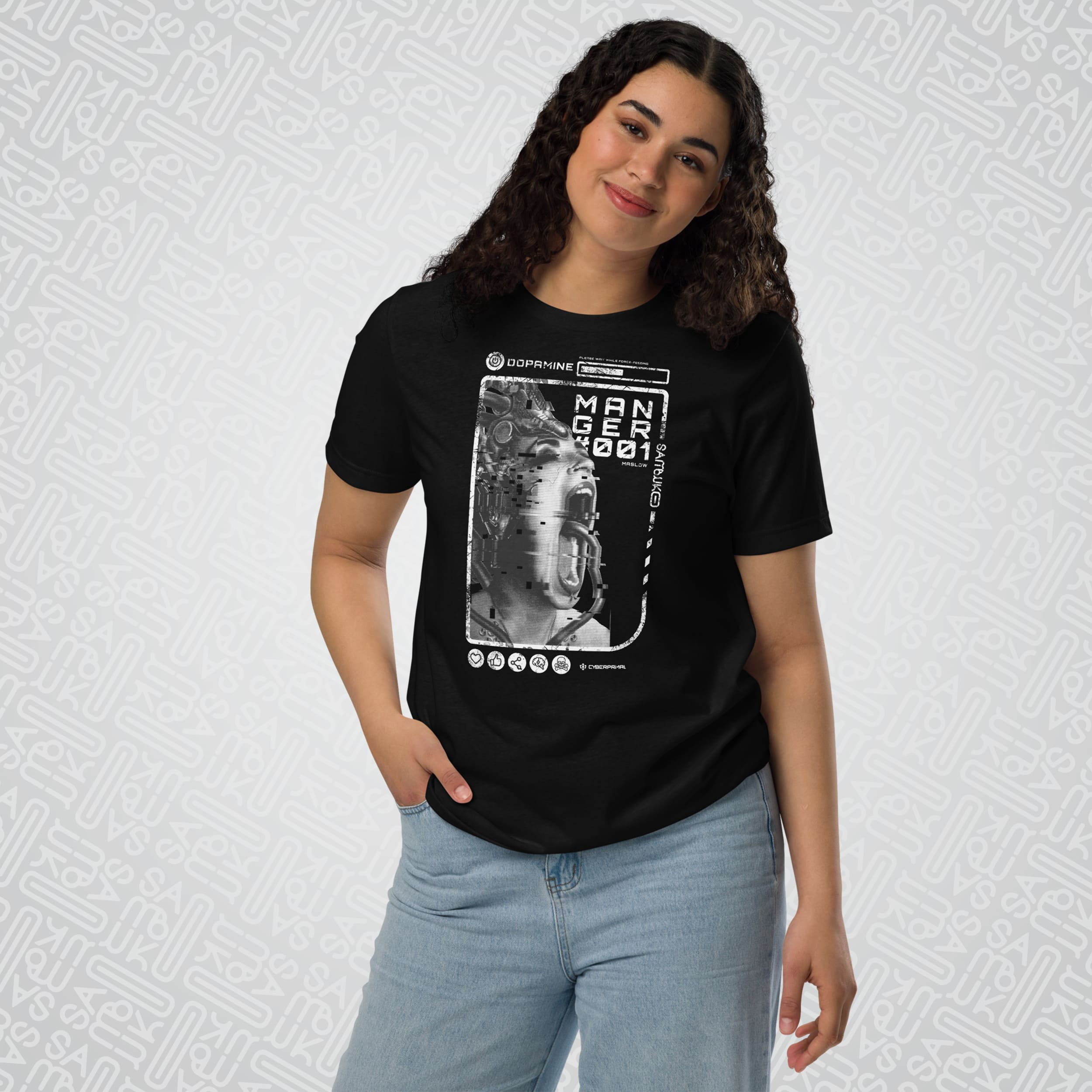 t shirt unisexe : manger#001