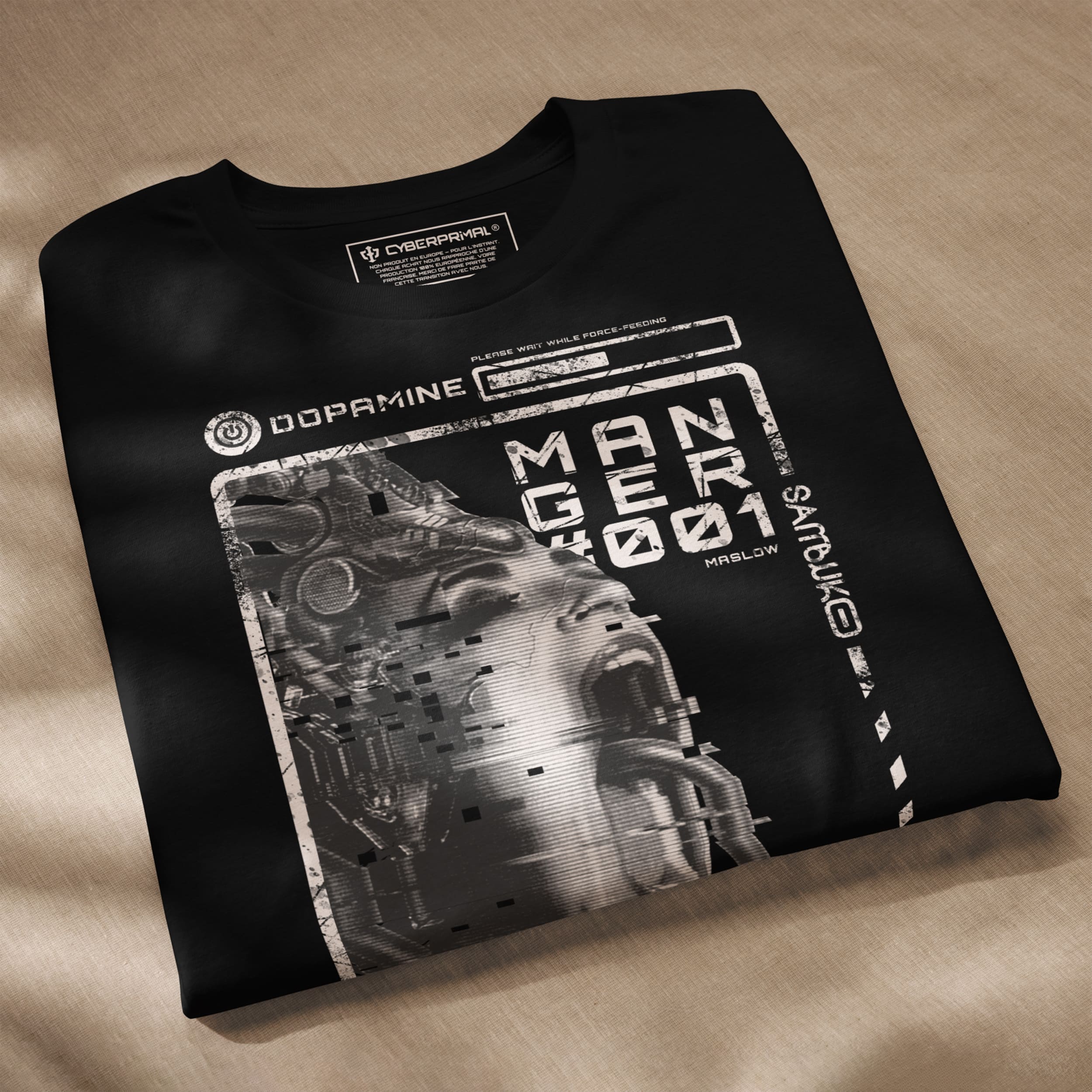 t shirt unisexe : manger#001